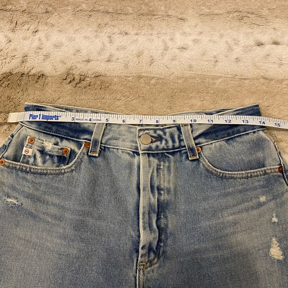 NWT💝AG Alexxis High Waist Chew Hem Cutoff Denim Shorts Size 27 - Picture 11 of 16